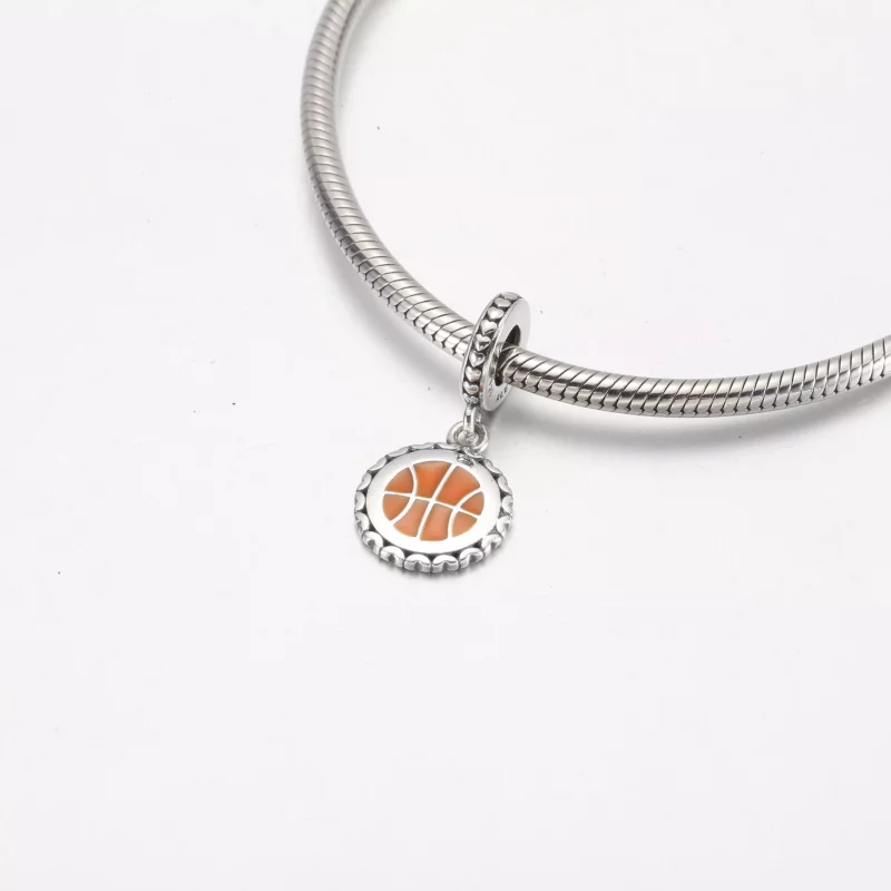 (imagen para) Charm colgante en plata de ley Baloncesto PANDORA - Ver 4