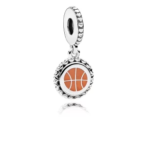 (imagen para) Charm colgante en plata de ley Baloncesto PANDORA