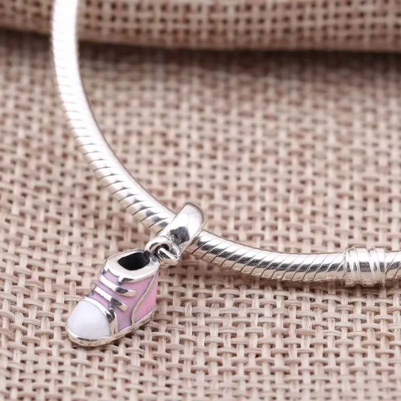 (imagen para) Charm colgante en plata de ley Bootie PANDORA - Ver 4