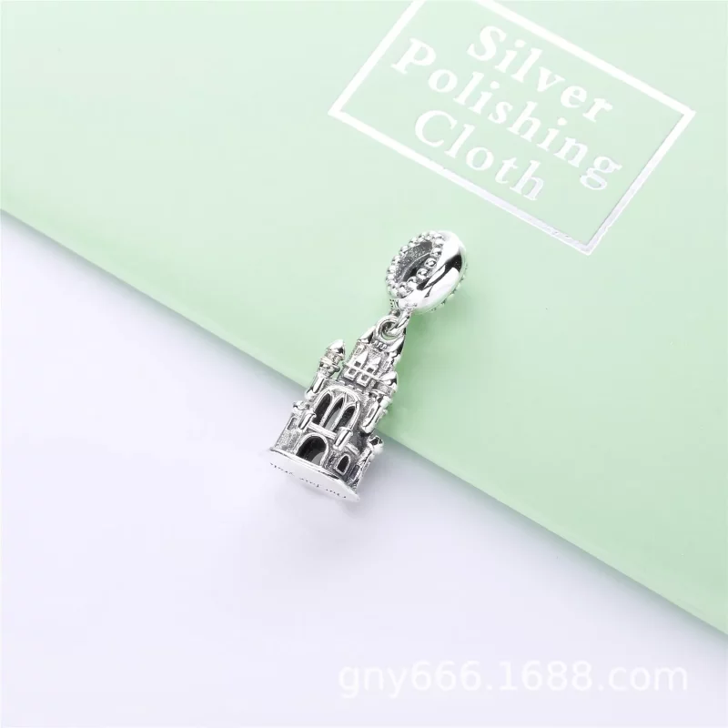 (imagen para) Charm colgante en plata de ley Castillo Real - PANDORA - Ver 4