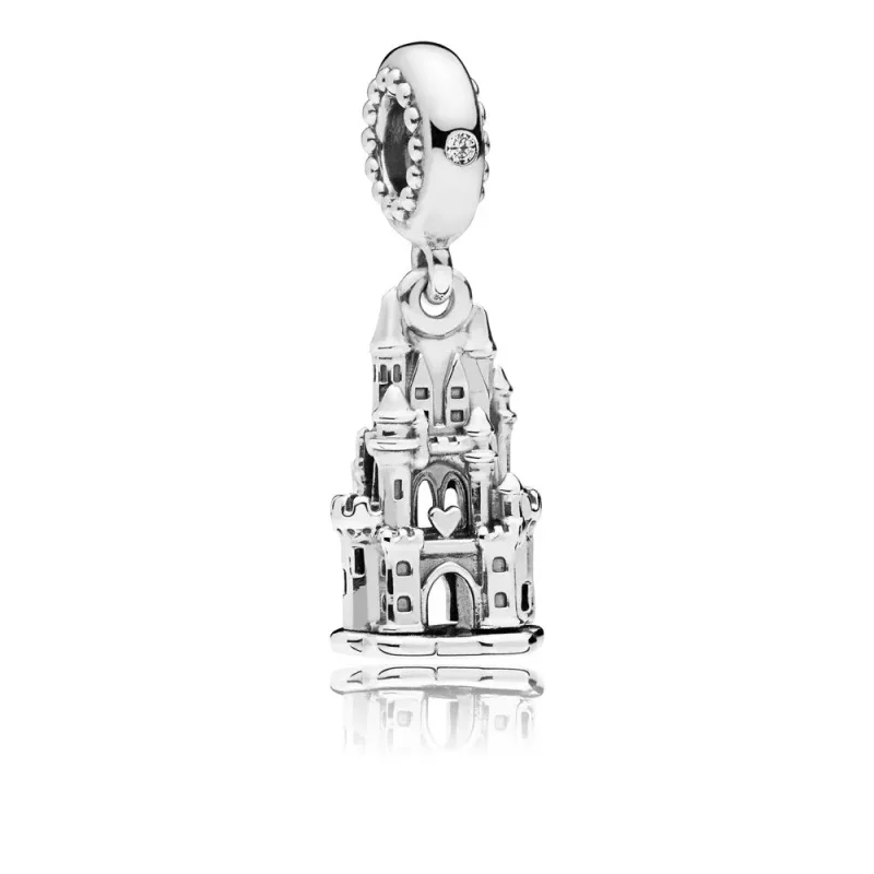 (imagen para) Charm colgante en plata de ley Castillo Real - PANDORA