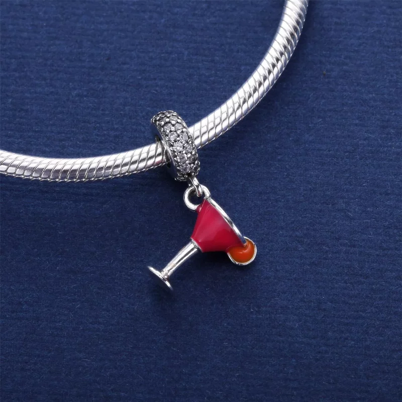 (imagen para) Charm colgante en plata de ley C&oacute;ctel de Frutas - PANDORA - Ver 3