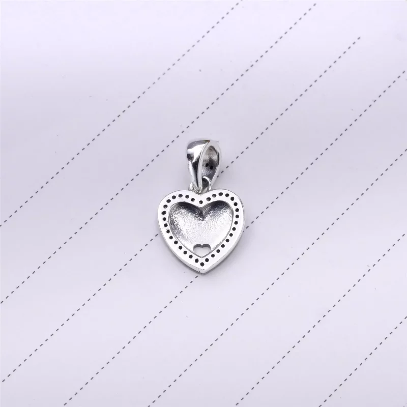 (imagen para) Charm colgante en plata de ley Corazones de la Amistad - PANDORA - Ver 3