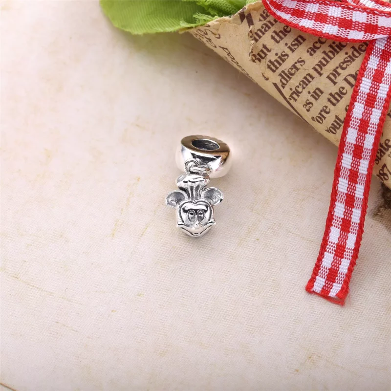 (imagen para) Charm colgante en plata de ley Disny, Cocinero Mickey Mouse PANDORA - Ver 2
