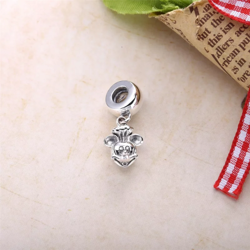 (imagen para) Charm colgante en plata de ley Disny, Cocinero Mickey Mouse PANDORA - Ver 3