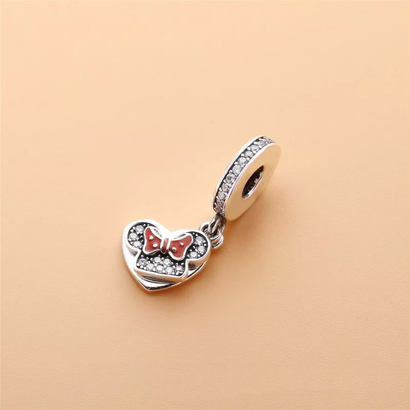 (imagen para) Charm colgante en plata de ley Disny, Mam&aacute; PANDORA - Ver 2