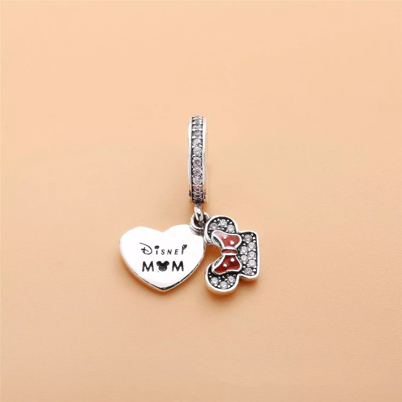 (imagen para) Charm colgante en plata de ley Disny, Mam&aacute; PANDORA - Ver 3
