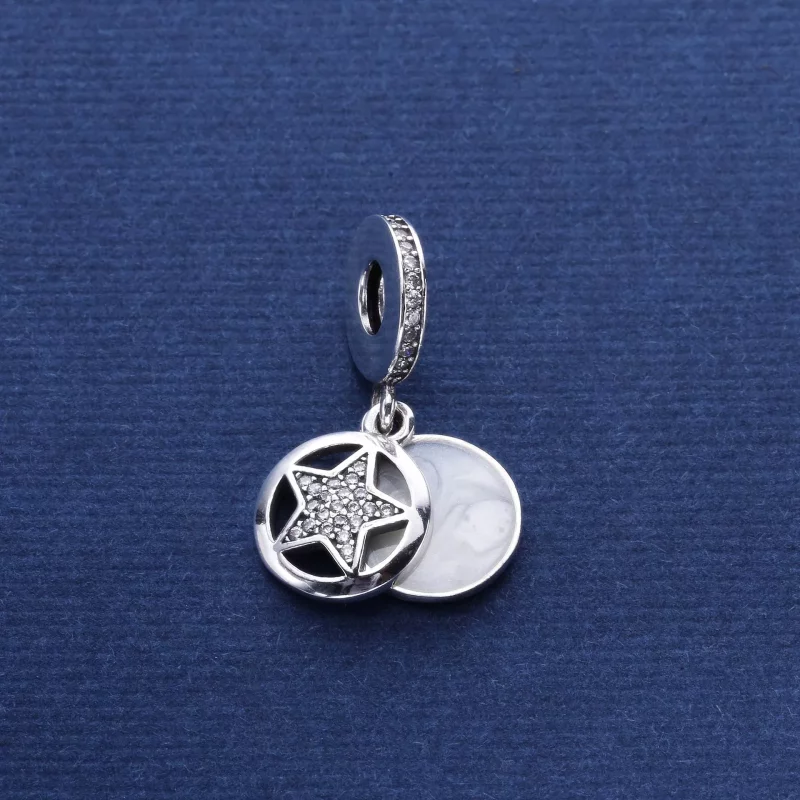 (imagen para) Charm colgante en plata de ley Estrella de la Amistad - PANDORA - Ver 2