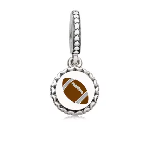 (imagen para) Charm colgante en plata de ley F&uacute;tbol PANDORA