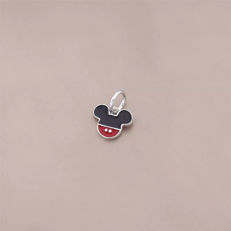 (imagen para) Charm colgante en plata de ley Icono Mickey - PANDORA - Ver 2