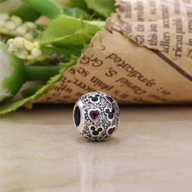 (imagen para) Charm colgante en plata de ley Icono Minnie - PANDORA - Ver 2