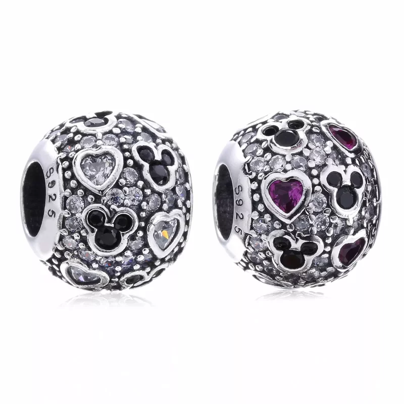 (imagen para) Charm colgante en plata de ley Icono Minnie - PANDORA - Ver 5