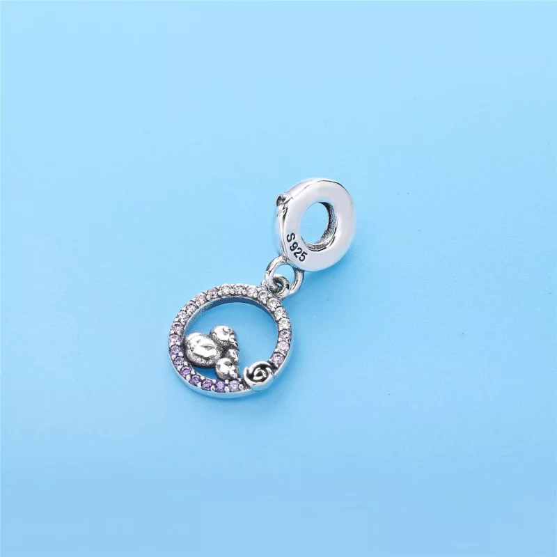 (imagen para) Charm colgante en plata de ley Mam&aacute; P&aacute;jaro y Polluelo - PANDORA - Ver 4