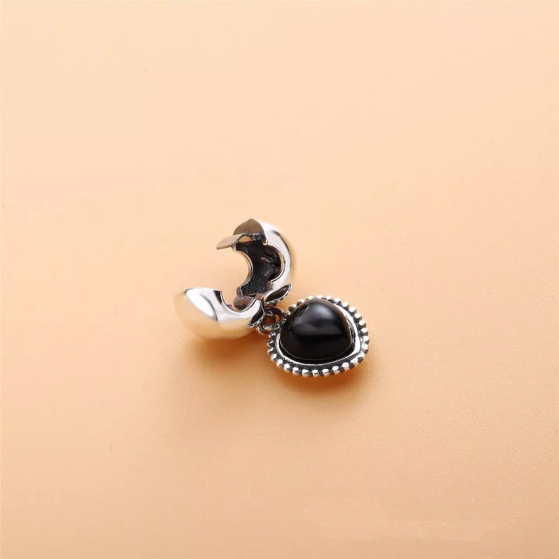 (imagen para) Charm colgante en plata de ley Mi amor PANDORA - Ver 3