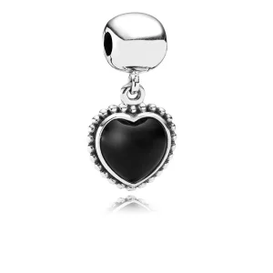 (imagen para) Charm colgante en plata de ley Mi amor PANDORA