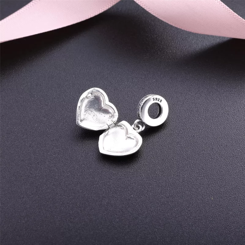 (imagen para) Charm colgante en plata de ley Mi hermosa esposa PANDORA - Ver 4
