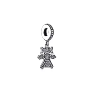 (imagen para) Charm colgante en plata de ley Ni&ntilde;a PANDORA