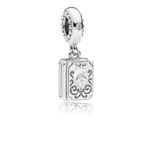 (imagen para) Charm colgante en plata de ley nuestro libro de cuento de hadas PANDORA