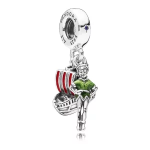 (imagen para) Charm colgante en plata de ley Peter Pan PANDORA