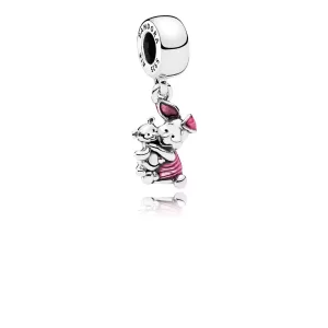 (imagen para) Charm colgante en plata de ley Piglet - PANDORA