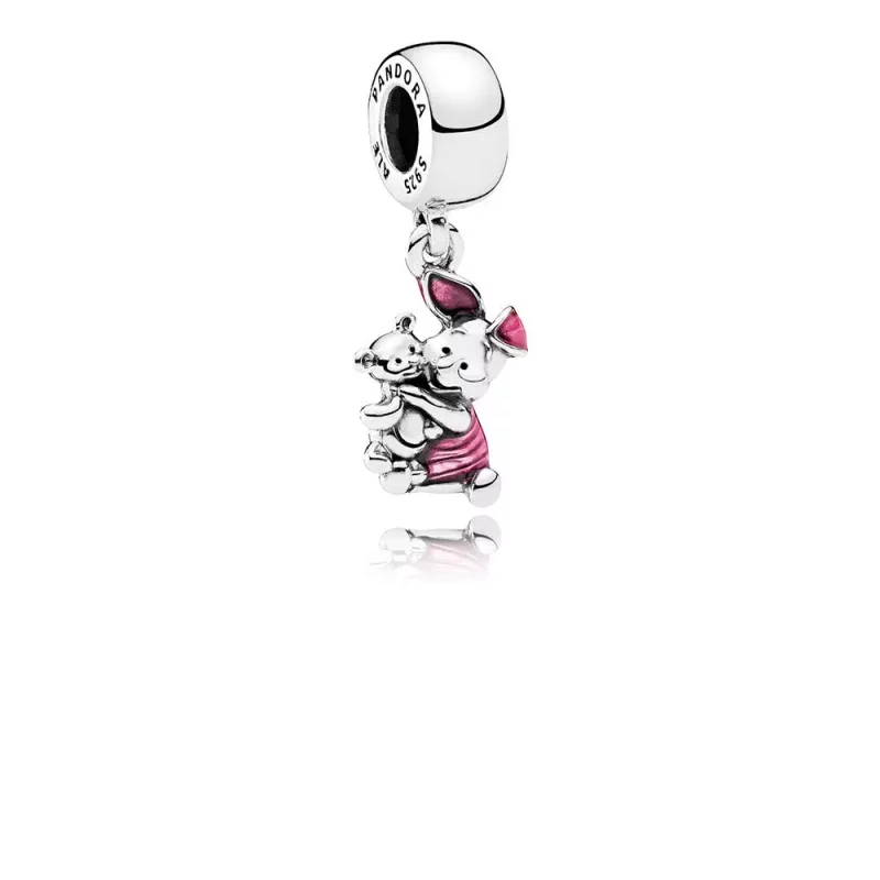 (imagen para) Charm colgante en plata de ley Piglet - PANDORA