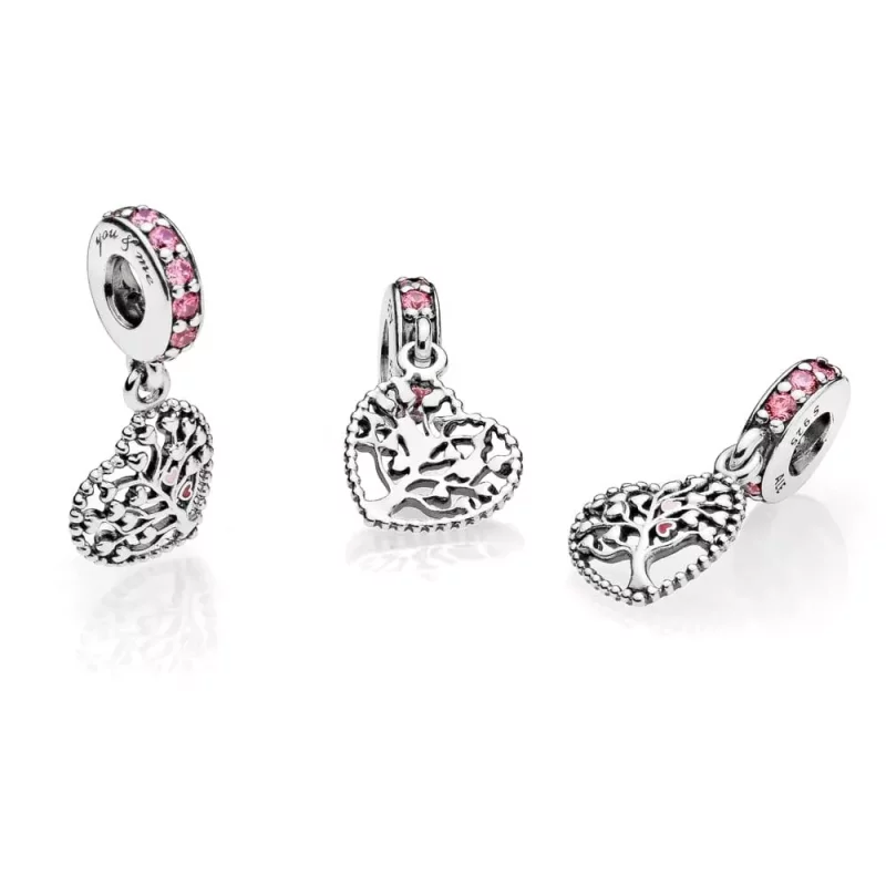 (imagen para) Charm colgante en plata de ley &aacute;rbol de Amor - PANDORA - Ver 2