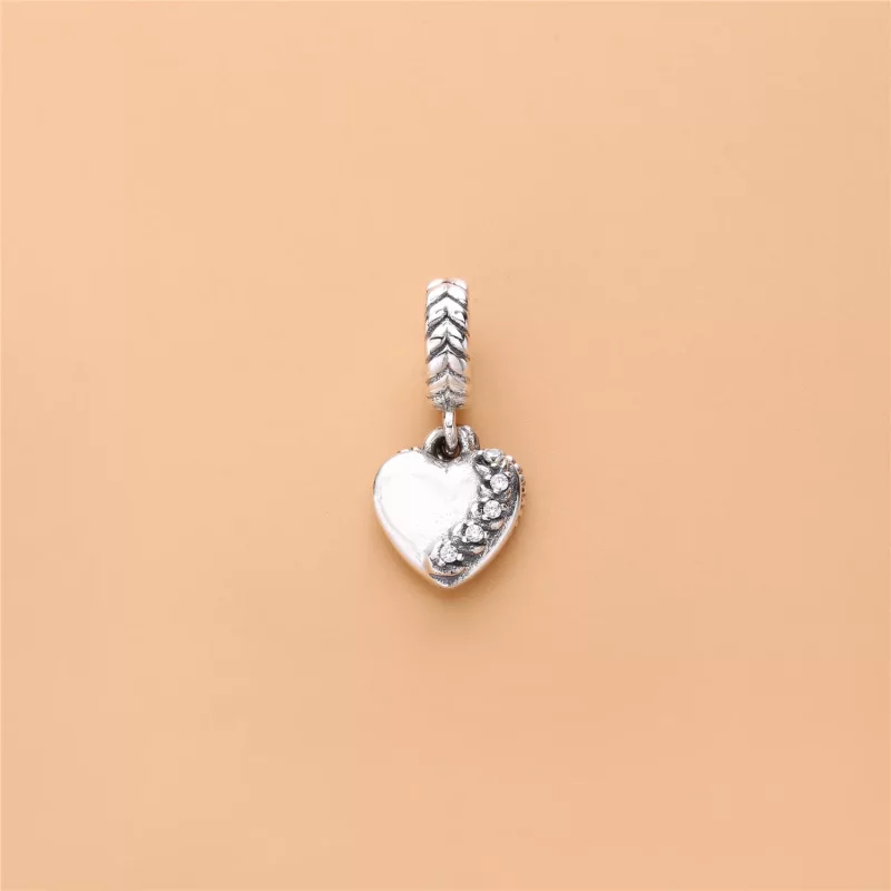 (imagen para) Charm colgante en plata de ley Semillas Brillantes - PANDORA - Ver 2