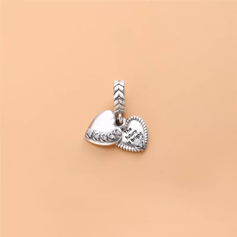 (imagen para) Charm colgante en plata de ley Semillas Brillantes - PANDORA - Ver 3