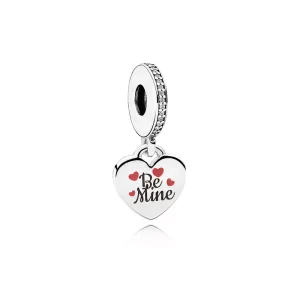 (imagen para) Charm colgante en plata de ley Ser mio PANDORA