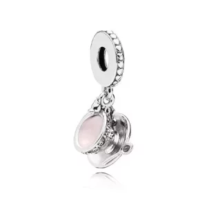 (imagen para) Charm colgante en plata de ley Taza t&eacute; Encantada - PANDORA