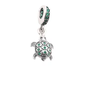 Charm colgante en plata de ley Tortugas PANDORA (imagen para) Charm colgante en plata de ley Tortugas PANDORA
