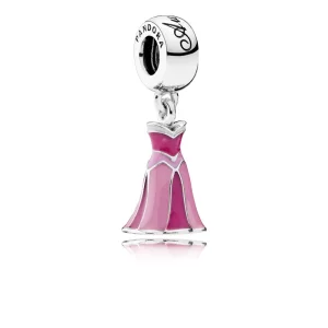 (imagen para) Charm colgante en plata de ley Vestido de Aurora - PANDORA