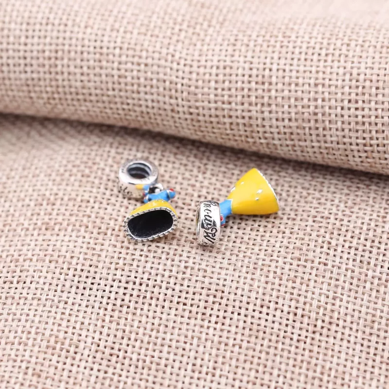 (imagen para) Charm colgante en plata de ley Vestido de Blancanieves - PANDORA - Ver 3