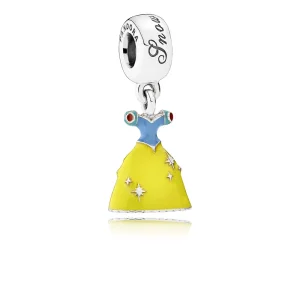 (imagen para) Charm colgante en plata de ley Vestido de Blancanieves - PANDORA