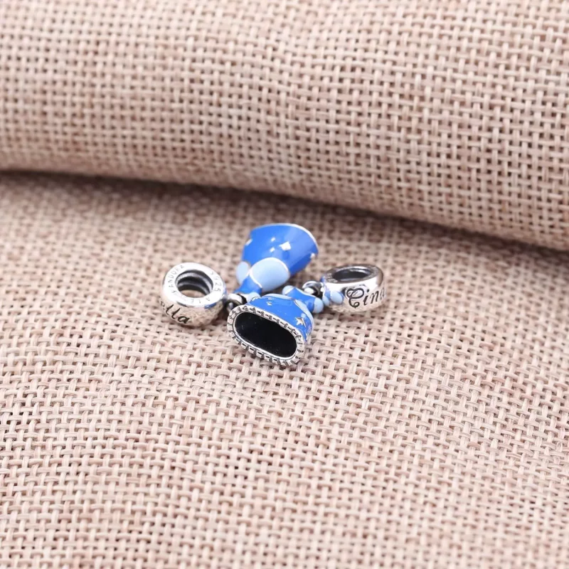(imagen para) Charm colgante en plata de ley Vestido de Cenicienta - PANDORA - Ver 3
