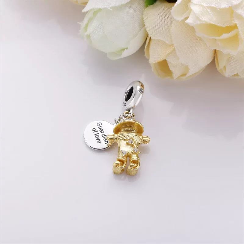 (imagen para) Charm colgante en plata de ley y PANDORA Shine Espantap&aacute;jaros - Ver 2