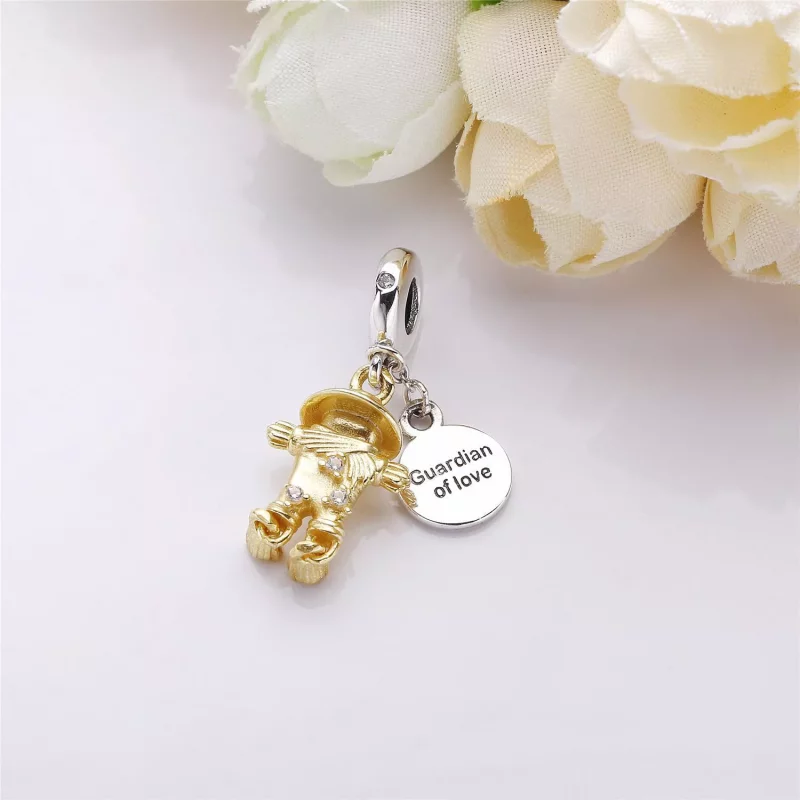 (imagen para) Charm colgante en plata de ley y PANDORA Shine Espantap&aacute;jaros - Ver 3