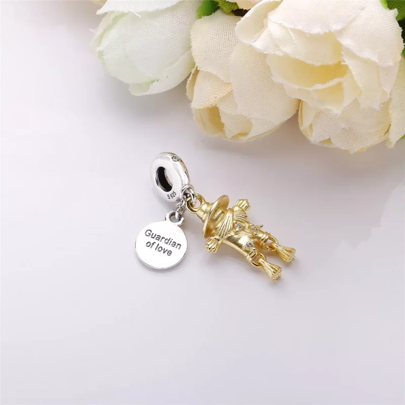 (imagen para) Charm colgante en plata de ley y PANDORA Shine Espantap&aacute;jaros - Ver 4