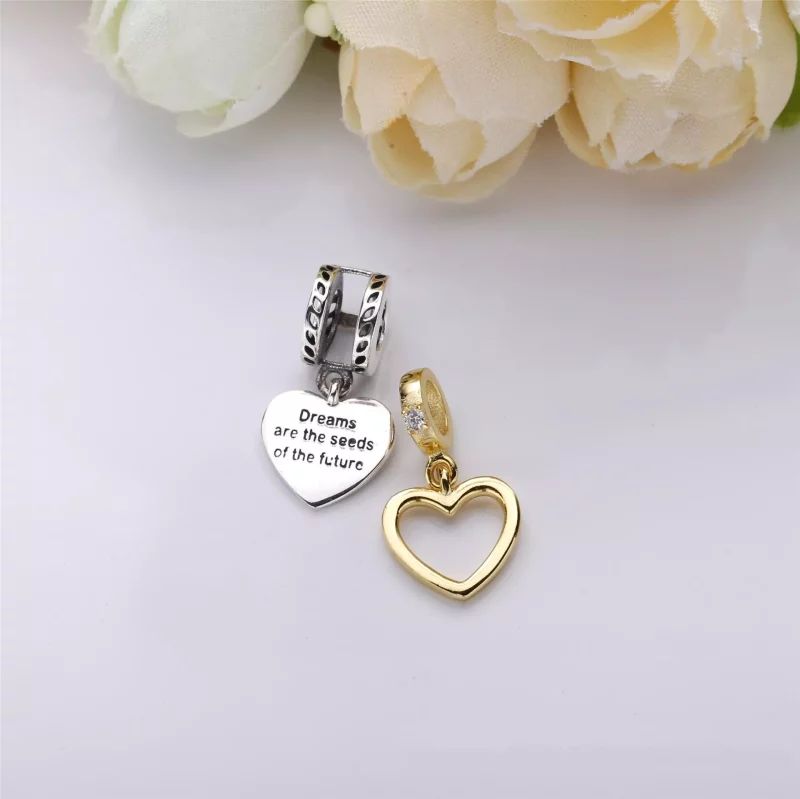 (imagen para) Charm colgante en plata de ley y PANDORA Shine Semillas del Futuro - Ver 2