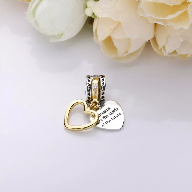 (imagen para) Charm colgante en plata de ley y PANDORA Shine Semillas del Futuro - Ver 3