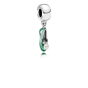 (imagen para) Charm colgante en plata de ley Zapato de Campanilla - PANDORA