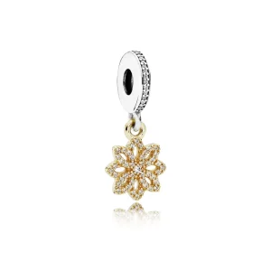 (imagen para) Charm colgante Encaje Bot&aacute;nico - PANDORA
