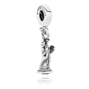 (imagen para) Charm Colgante Estatua de la Libertad - PANDORA
