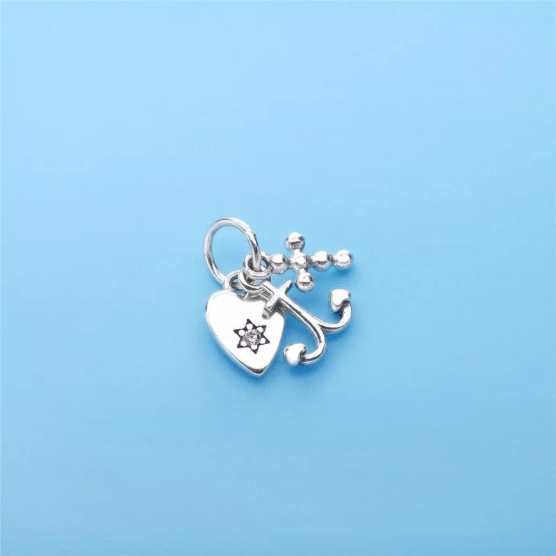 (imagen para) Charm Colgante Fe, Esperanza y amor - PANDORA - Ver 2