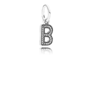 (imagen para) Charm colgante letra B - PANDORA