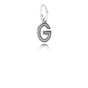 (imagen para) Charm colgante letra G - PANDORA