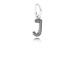 (imagen para) Charm colgante letra J - PANDORA
