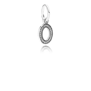 Charm colgante letra O - PANDORA (imagen para) Charm colgante letra O - PANDORA