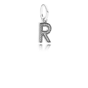 Charm colgante letra R - PANDORA (imagen para) Charm colgante letra R - PANDORA