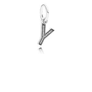(imagen para) Charm colgante letra Y - PANDORA